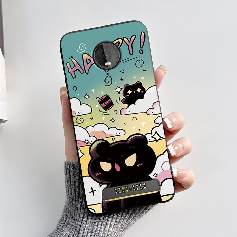 Для Motorola Moto Z4 Z3 Play Чехол Милый Мультяшный Мягкий Силиконовый ТПУ Чехол для Телефона Для Moto Z3 Z4 Play MotoZ4 Z4Play Z3Play Funda