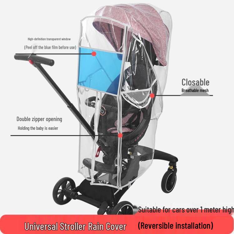 Universal Winter Warm Stroller Rain and Windproof Cover