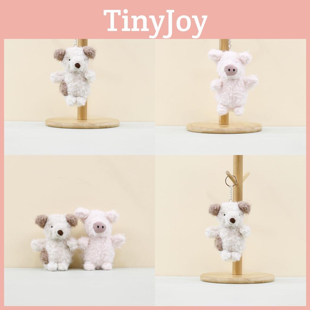 Милый Очаровательный Плюшевый Брелок для Собаки Мультяшная Мягкая Игрушка Поросенок Брелок Кукла Для Сумок