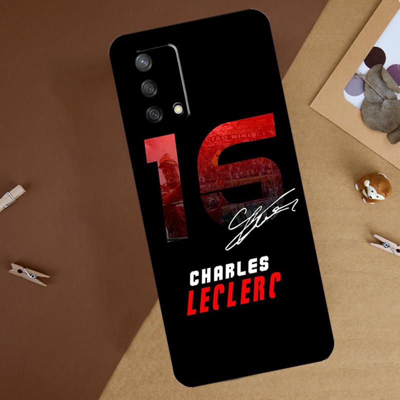 Чехол Formula 1 F1 Шарль Леклер для OPPO A16 A15 A5 A9 A31 A53 A52 A72 A83 A91 A93 A54 A74 A94 Find X3 X5 Pro