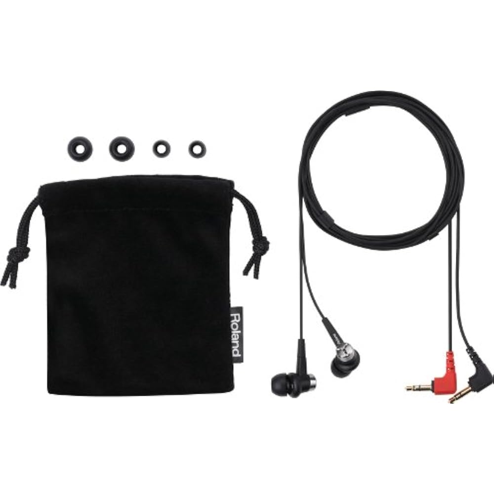Roland Roland CS-10EM Binaural Mic Earphones Integrated Stereo ASMR Field Recording