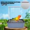 Automatic Birds Bath with Pump Electric Parrot Bathtub with Circulating Water Birds Shower Container Cage Accessory for Parakeet Cockatiel African