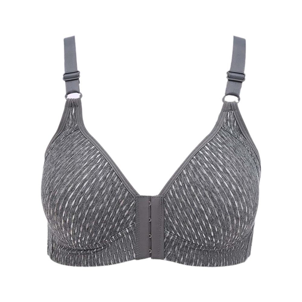 Женский бюстгальтер с застежкой спереди, беспроводной женский нижнее белье, топ, бюстгальтеры, жилет