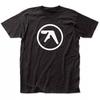 Базовая черная футболка унисекс Aphex Twin Logo, полный размер S-5XL