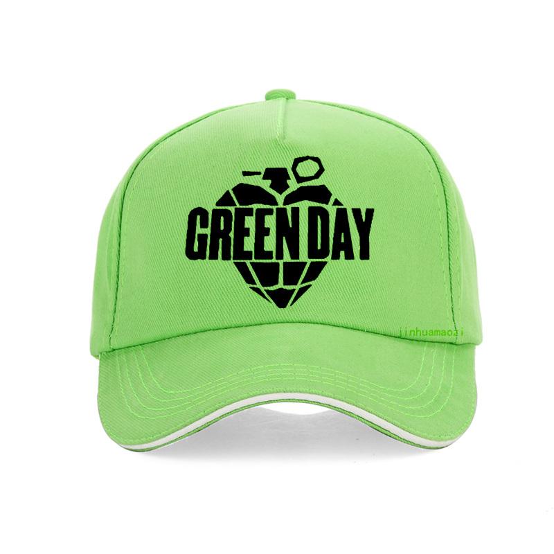 Панк-группа Green Day Бейсболка Женская Летняя хип-хоп Панк-рок кепки Унисекс Женские Поп-панк музыка Фанаты снэпбэк кепки