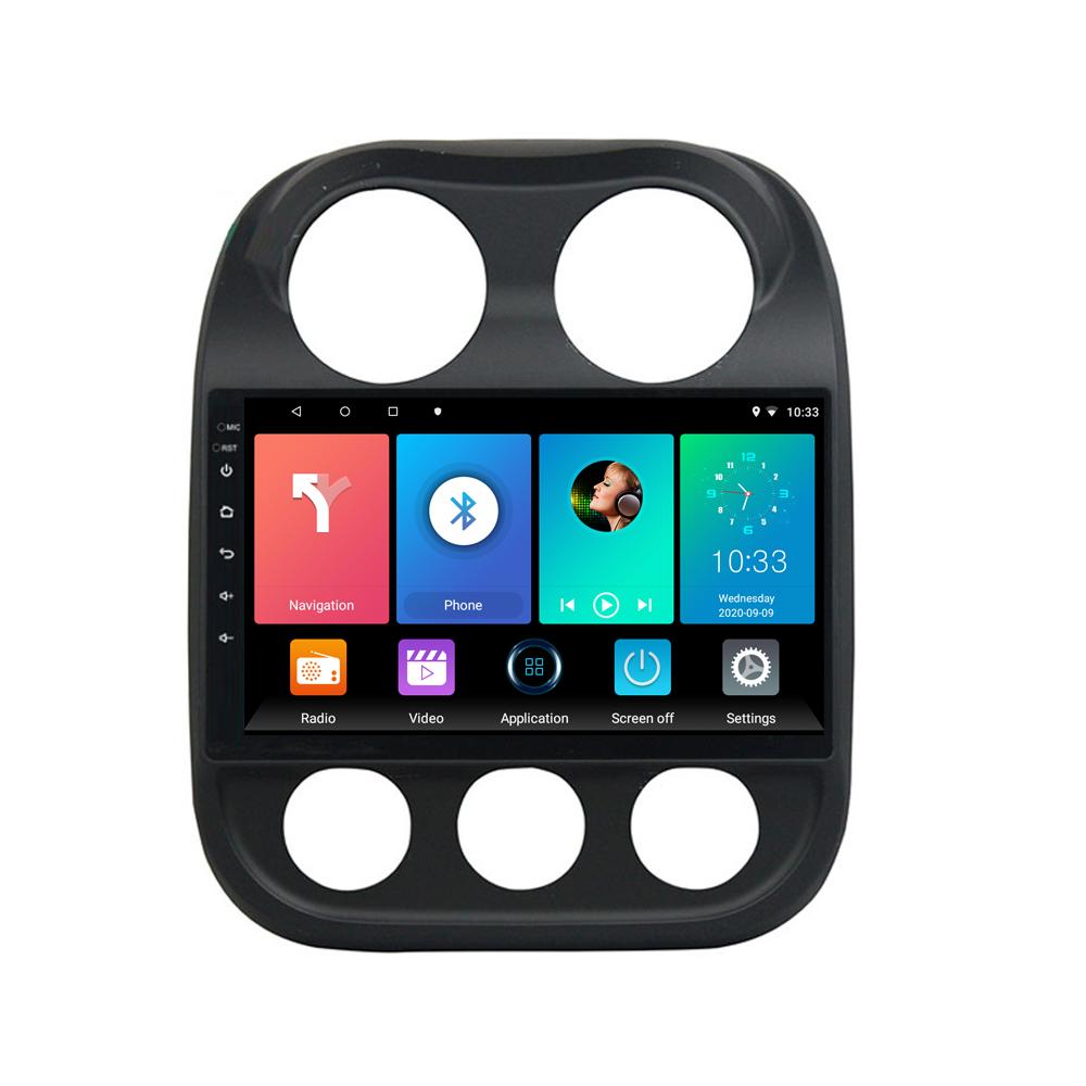 Android Car Radio For JEEP Compass 2009-2016 Multimedia Player Head Unit Stereo GPS Navigation BT WIFI 1+16GB