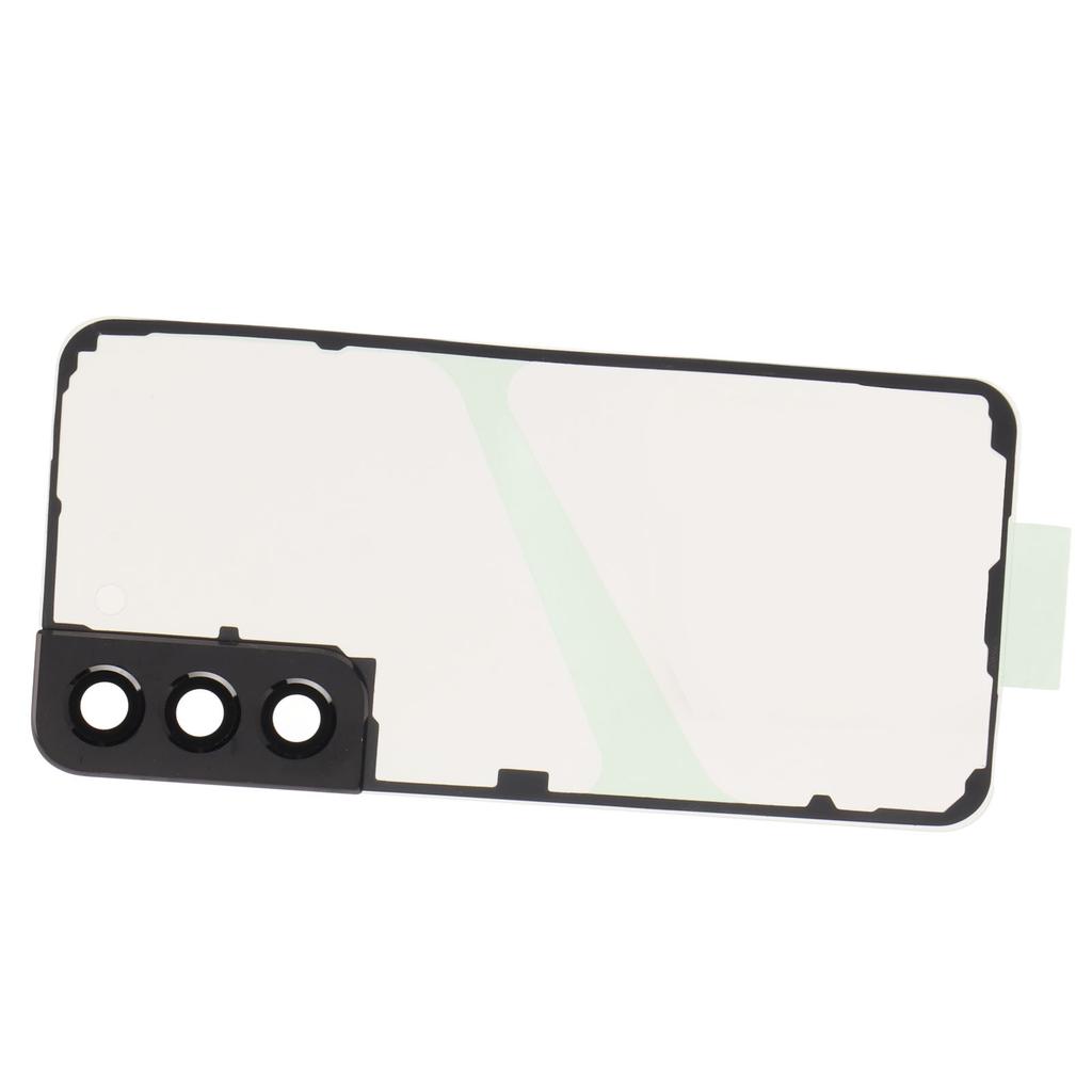 Back Glass Cover Replacement Transparent Housing Door Black Frame with Camera Lens Phone Stand Toos