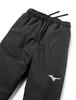 Mizuno Soccer Warmer Size 140 Pants, Junior, Water-Repellent, P2MF2690, Kids, Black,