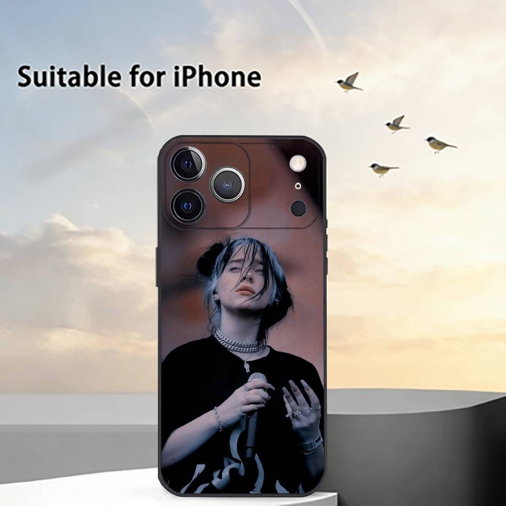 Singer C-BillieS Album Phone Case Silicone Soft For IPhone 17 16 15 14 13 12 11 X XR Plus Pro Max Plus