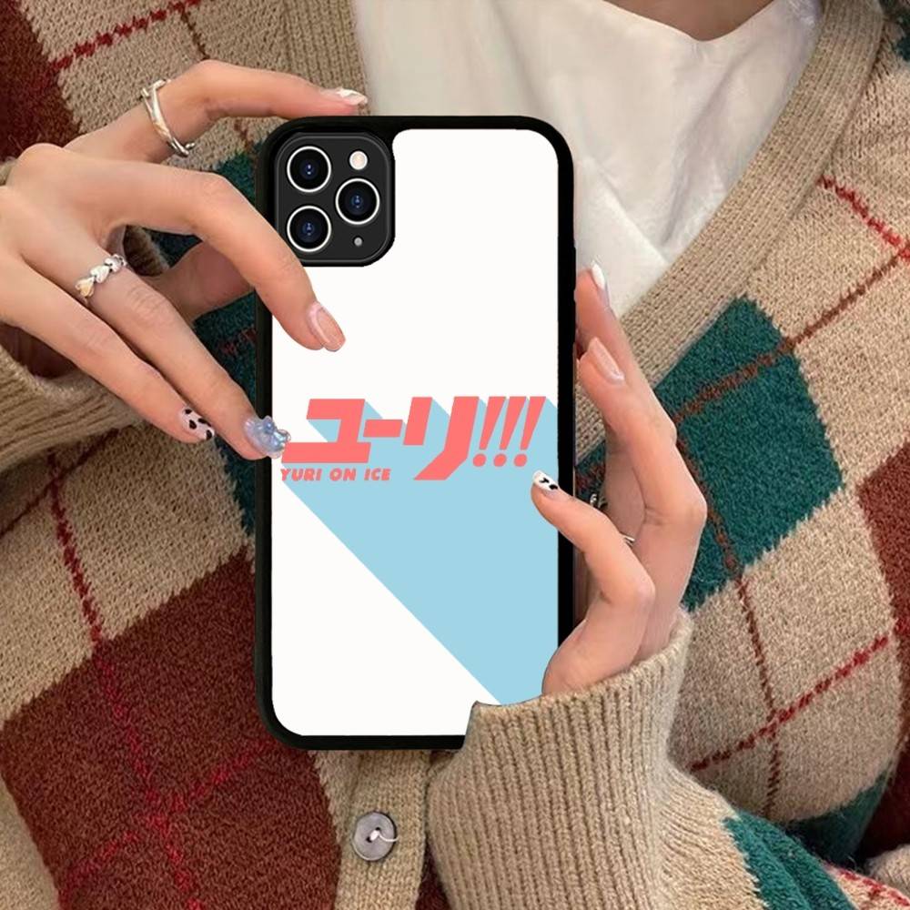 Спортивное аниме YURI ON ICE BL Для IPhone 17 16 15 14 13 Pro 12 11 Pro Max Жесткие чехлы для телефона из ПК+ТПУ Задняя крышка