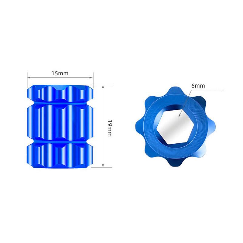 Ключ из алюминиевого сплава, инструмент для установки велосипедной рукоятки, для разборки регулировочной крышки шатунного рычага инструмента для ремонта велосипеда