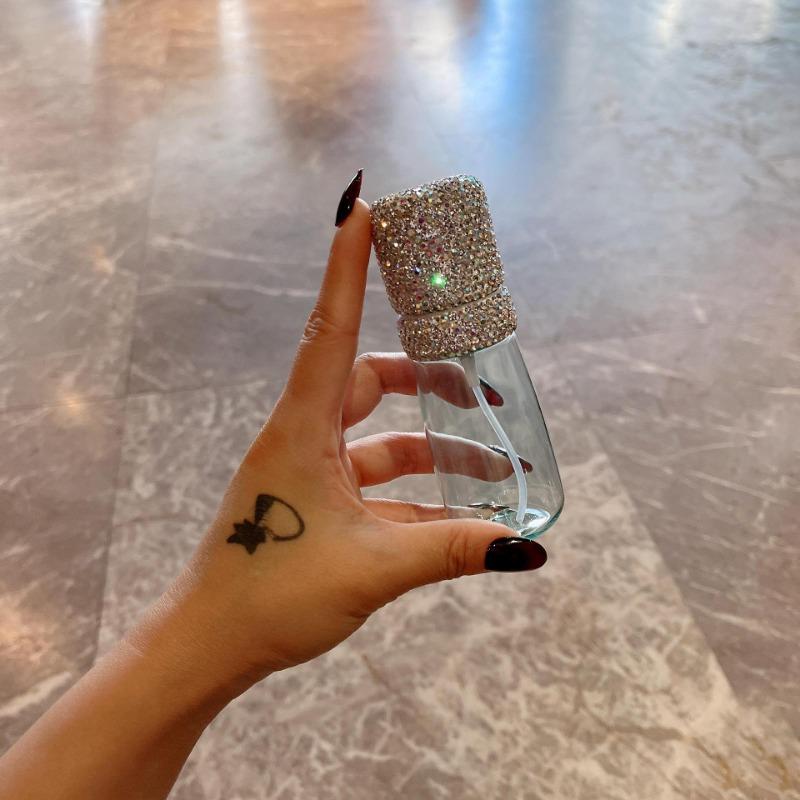 60 мл флакон-спрей для духов Bling Diamond прозрачный многоразовый распылитель пустая бутылка-распылитель портативный дорожный косметический контейнер