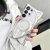 Гальванизированный матовый полый охлаждающий чехол из ТПУ для Samsung Galaxy S25 Ultra S24 Plus для MagSafe, магнитный бампер с теплоотводом