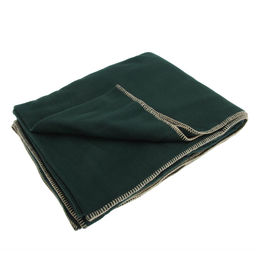 Result Plain Warm Outdoor Fleece Blanket (330gsm) (Pack of 2)