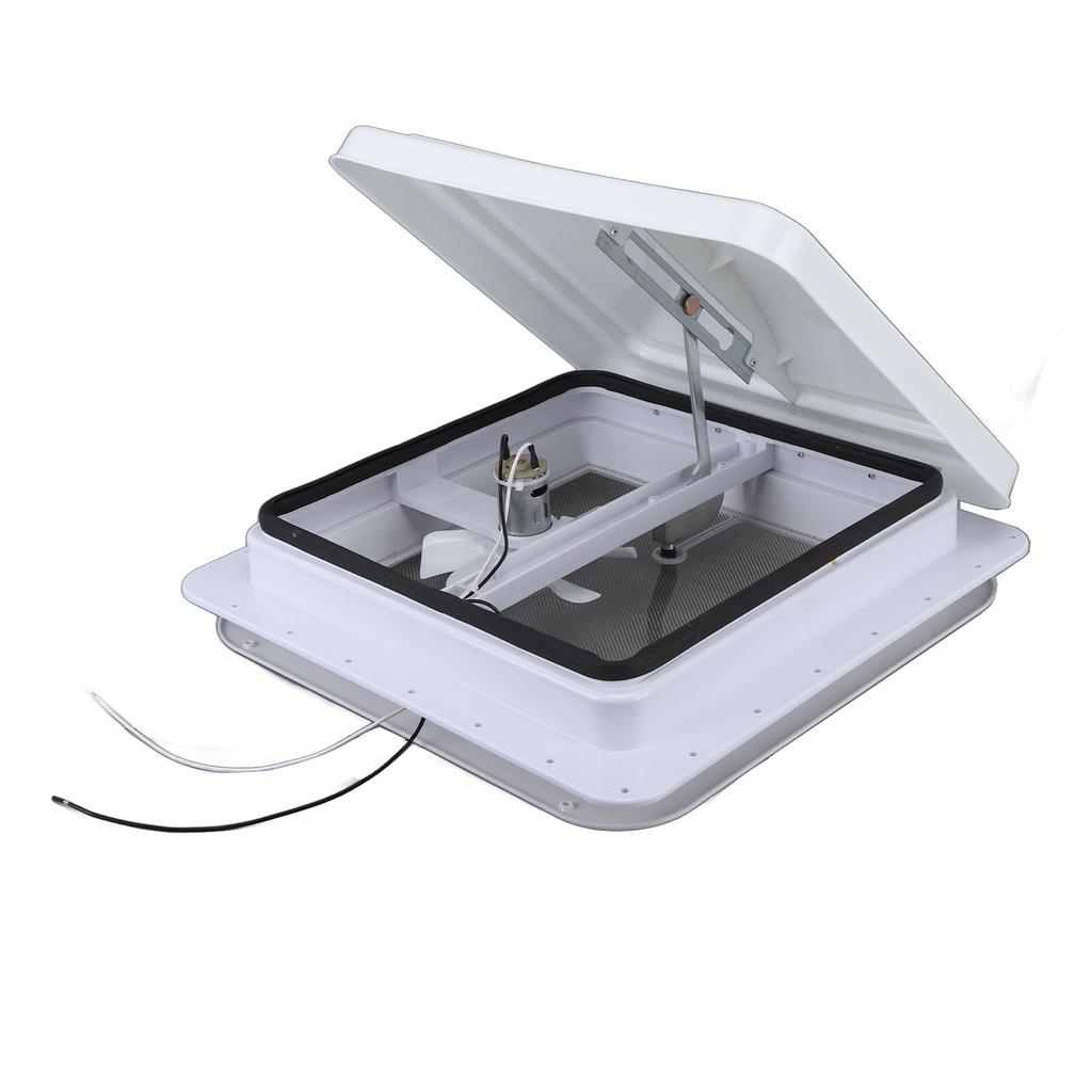 14-дюймовый вентиляционный люк на крышу автофургона, универсальный вентиляционный люк на крышу с реверсивным вентилятором 12 В для вентиляции автофургона