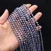 AA Freshwater Pearl Rice-Shaped Black Pearl 3-4mm For Jewelry Making DIY Bracelet Earrings Necklace Accessory