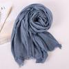NEW Autumn New Cotton Pashmina Shawl Lady Wrap Warm Winter Scarves Solid Design Print Female Foulard Beach Stoles Scarf
