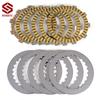 Фрикционные диски сцепления для Honda Steed 400 NV400 CJ CK CS CV NT400 Bros 400 NC25 VT500 ED EF VRX400T NC33 NV400 Shadow
