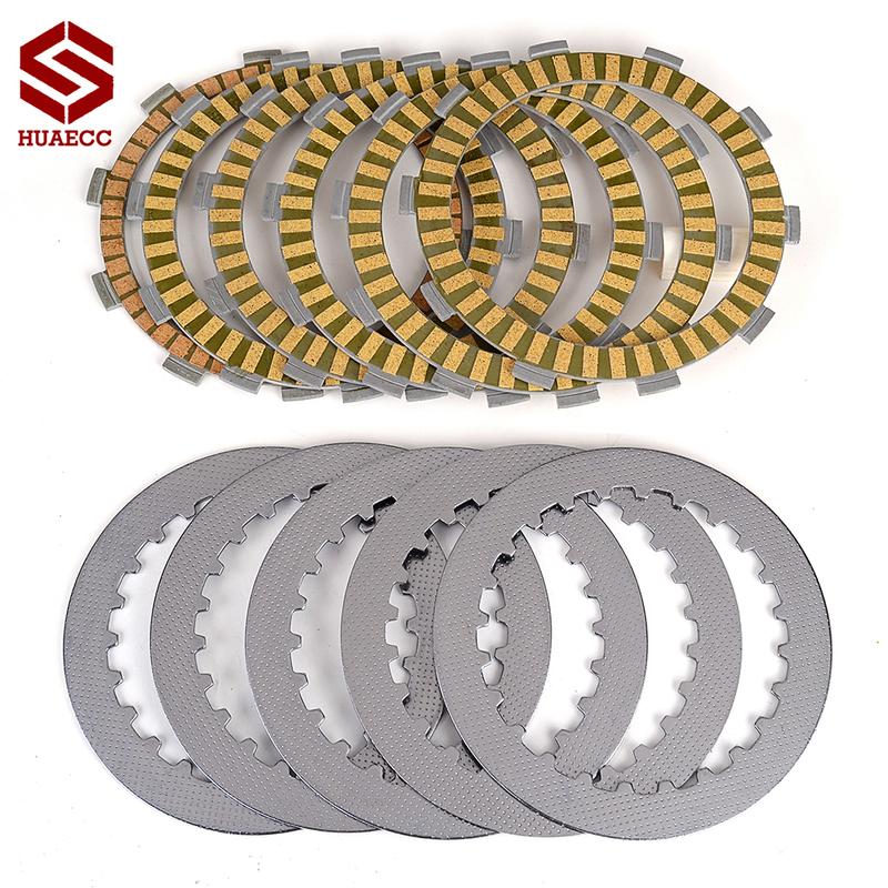 Фрикционные диски сцепления для Honda Steed 400 NV400 CJ CK CS CV NT400 Bros 400 NC25 VT500 ED EF VRX400T NC33 NV400 Shadow