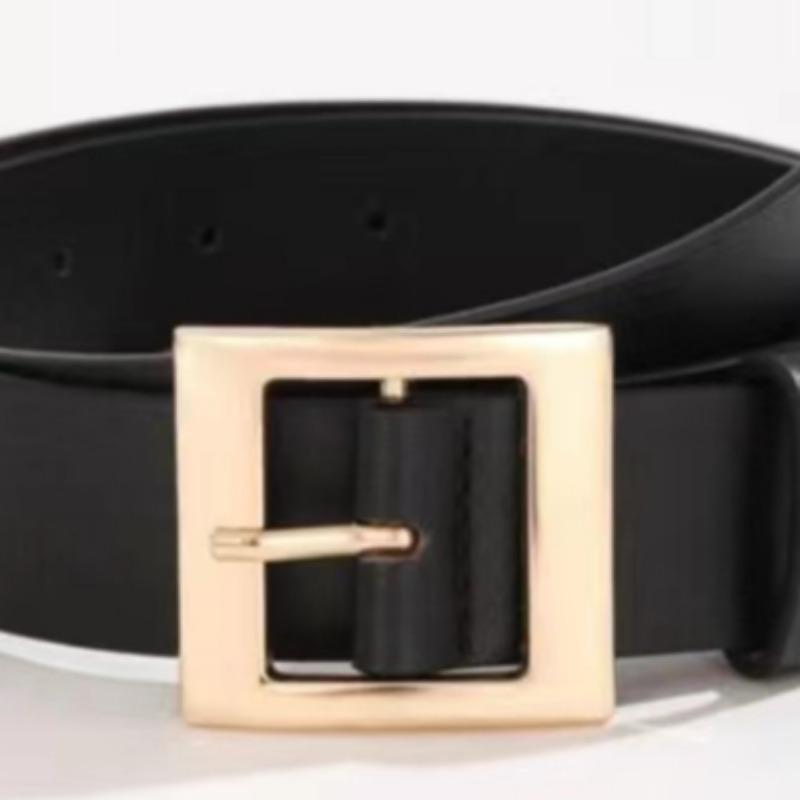 Ремень Vintage Chic с леопардовым принтом - мягкая искусственная кожа, классический дизайн, регулируемая пряжка, аксессуар для повседневных джинсовых брюк, декоративный