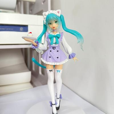 В наличии Piapro Hatsune Miku Коллекция фигурок Масштабная модель Кукла Настольное украшение Рождественский подарок F NEX ПВХ 1/7 Подвижная шарнирная