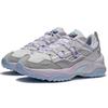 Li Ning Aurora WindWalker V2 Амортизирующие Низкие Спортивные Повседневные Кроссовки Женские Бело-Серые AGCS016-2