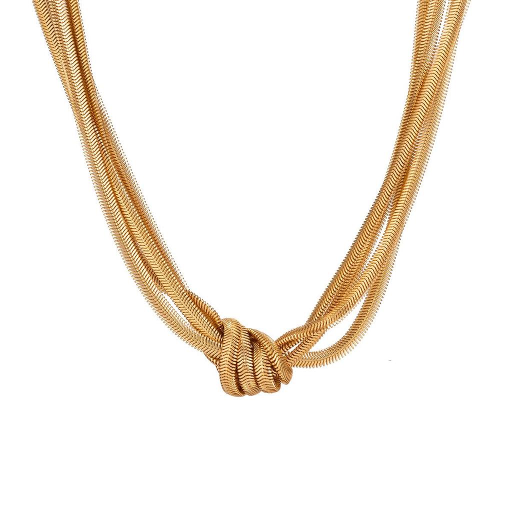 Ожерелье-цепочка в металлическом стиле, женское ожерелье-цепочка в стиле панк, хип-хоп, геометрия, ожерелье с ключицей, очень простой стиль, ожерелье из жареного теста