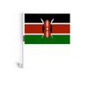 Drapeau - Multicolore - Kenya - 10 Pièces - 14 X 21 Cm - Polyester - Extérieur