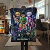 1PC Hunter X Hunter Patterned Flannel Blanket Suitable For All Seasons For Home Decor Warmth And Comfort Gifts Holiday Present