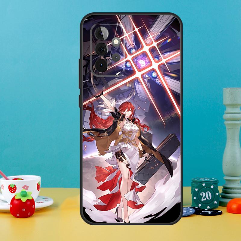 Чехол Honkai Star Rail Химеко для Samsung Galaxy A15 A16 A05 A26 A36 A56 A52 A53 A33 A13 A34 A54 A14 A35 A55 A22 A32