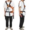 Adjustable Double Shoulder Harness Strap for Brush Cutter Trimmer Garden Pruner W Shape Strimmer Padded Belt Comfortable Labor Saving