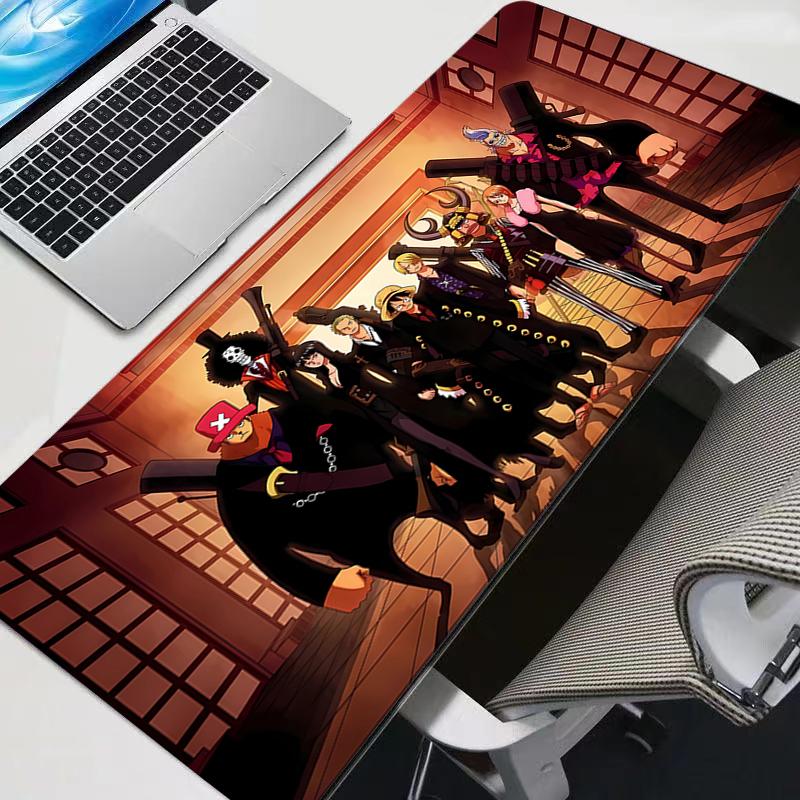 One Piece Mouse pad Computer Speed type carpet mat for esports players Laptop Keyboard Mousepad Office durable Desk Mat