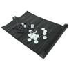 Portable Backgammon with PU Leather Chess Board Foldable Backgammon Board Travel Gifts