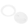 6in Deck Plate Inspection Hatch Cover Round White NonSlip AntiAging AntiCorrosion UV Resistant
