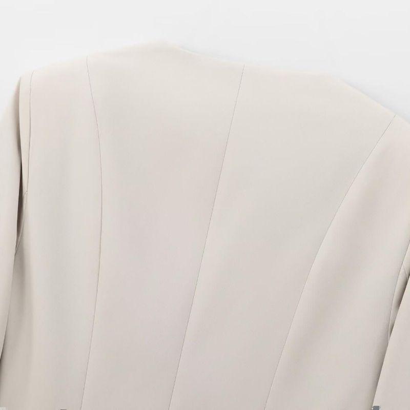 Kaslead New Arrival Women's Fashion Style Flip Suit Outwear Casual Pants 9288507 9287507