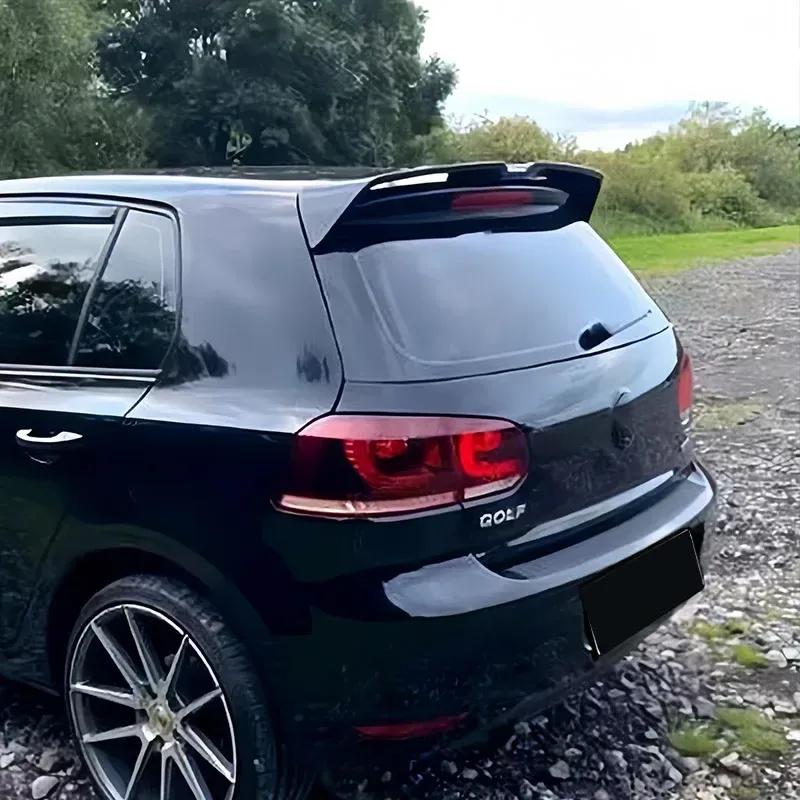 Для VW Golf Mk6 GTI R R20 TSI TDI 2009-2013 Стиль Oettinger Задний спойлер на багажник Спойлер на крышу Разделитель Спойлер-крыло Комплекты обвеса Тюнинг автомобиля