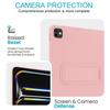 Kickstand Tablet Case for iPad Pro 11 (2022)/(2021)/(2020) TPU+PC Skin-Friendly Protective Cover