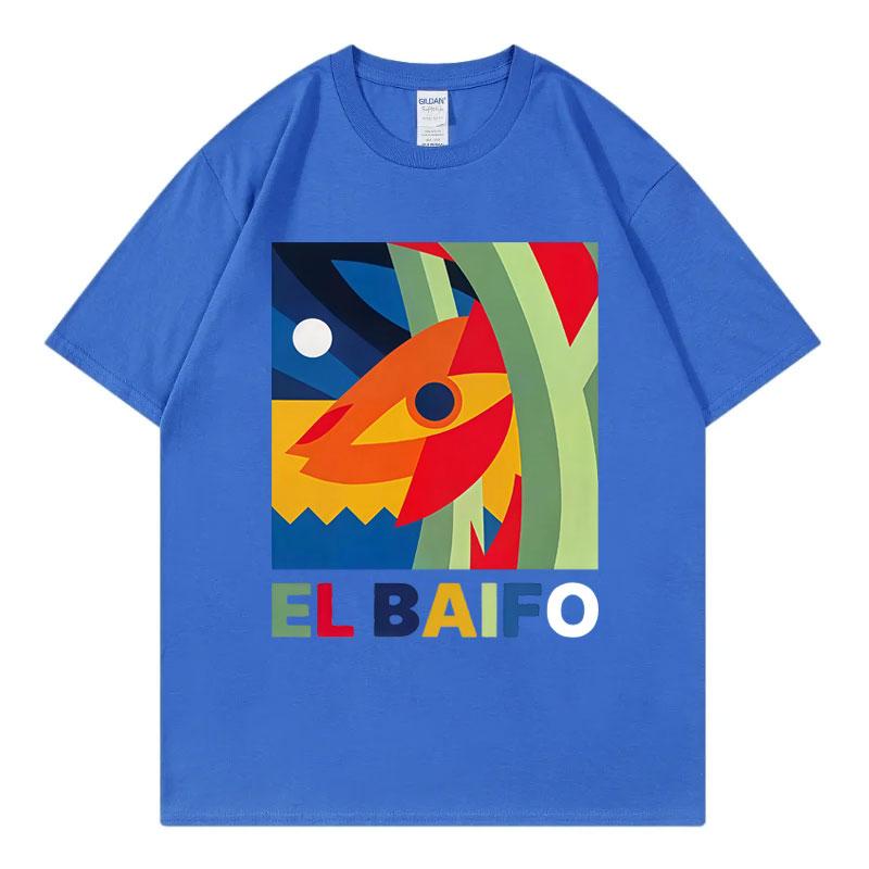 Rapper Quevedo El Baifo Graphic T Shirts Streetwear Fashion Y2k Oversized Tshirts Unisex Unisex Clothing Casual 100cotton Tshirt