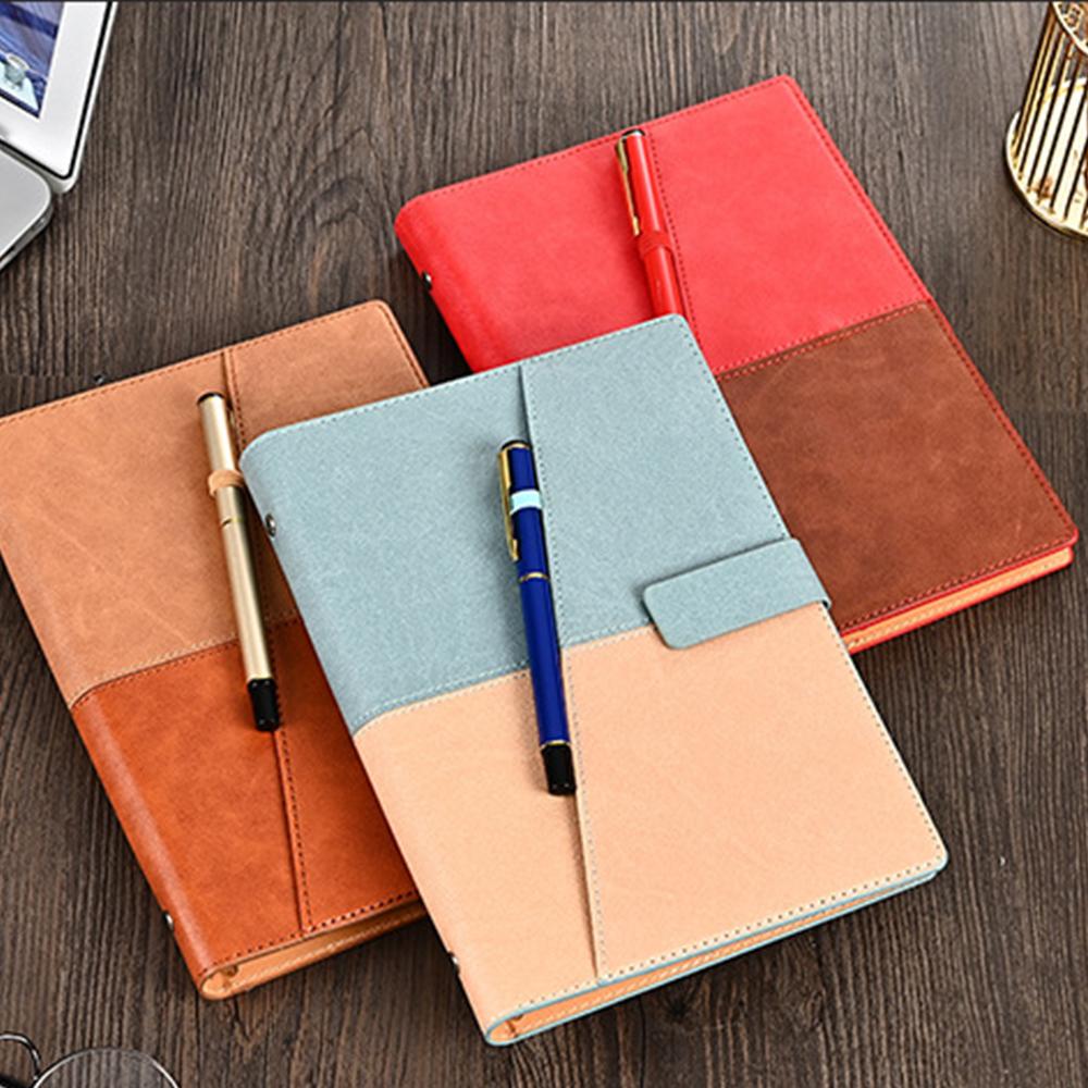 A5 Business Loose-leaf Notebook, Student Buckle Diary, Notepad, Subject Notebook, Replaceable Inner Pages, Hand Ledger