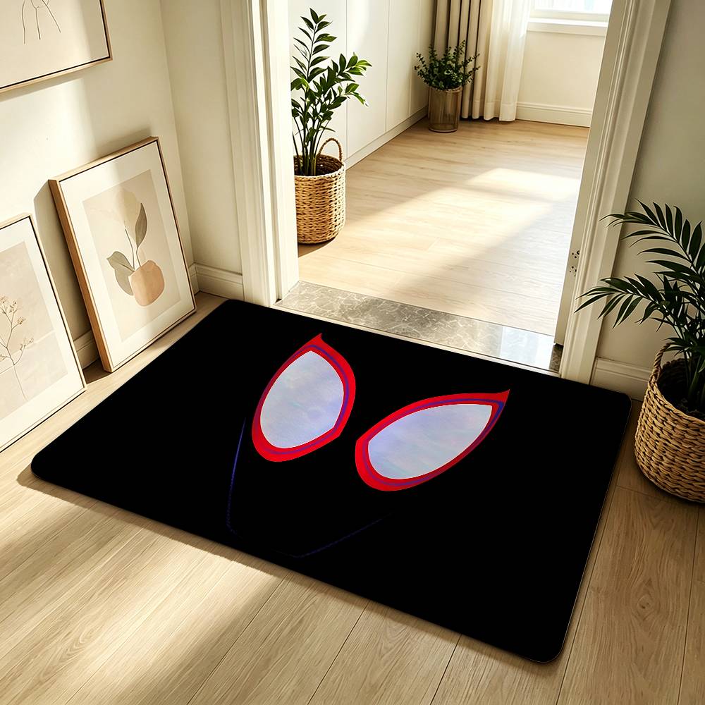 Cool S-Spider-Mans Carpet Bathroom Anti-slip Mat Door Mat Home Decoration Mat Entrance Door Mat Scratch-resistant Door Mat