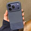 Оригинальный Чехол-Книжка Из Ткани и Кожи Для iPhone 17 Air 16 15 14 Plus 13 12 Pro Max Без Рамок Матовый Ударопрочный Защитный Чехол-Броня