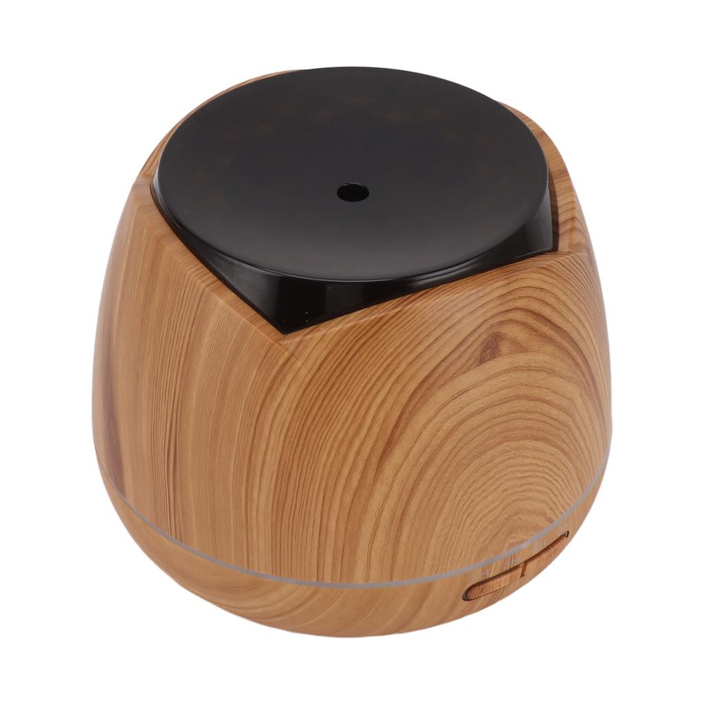 Увлажнитель воздуха Wood Grain 7 цветов с автоматическим выключением, диффузор для ароматерапии с эфирными маслами для офиса