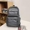 Men Large Capacity Backpack Middle School Student Schoolbag Lightweight Nylon Waterproof Travel Backpack