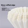 A25F-Premium Quality 100 Pcs 5 To 6 Cup Commercial For Coffee Filters Large For Coffee Filters Big& Tall For Coffee Machines
