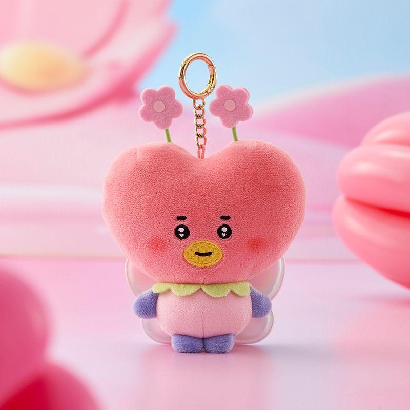 Милая K-pop Плюшевая игрушка Серия «Весенняя фантазия» Кавайный Мультяшный Подвеска-брелок для рюкзака Игрушки-спутники Подарок