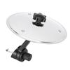 2 Pcs Car Cymbal Silver Clear Sound Small Car Crash Cymbal Air Vent Decor for Drummers Music Lovers
