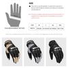 Motorcycle Gloves Summer Breathable Anti Slip Off-road Motorcycle Gloves Motorcycle Racing Riding Touch Screen Protective Gloves