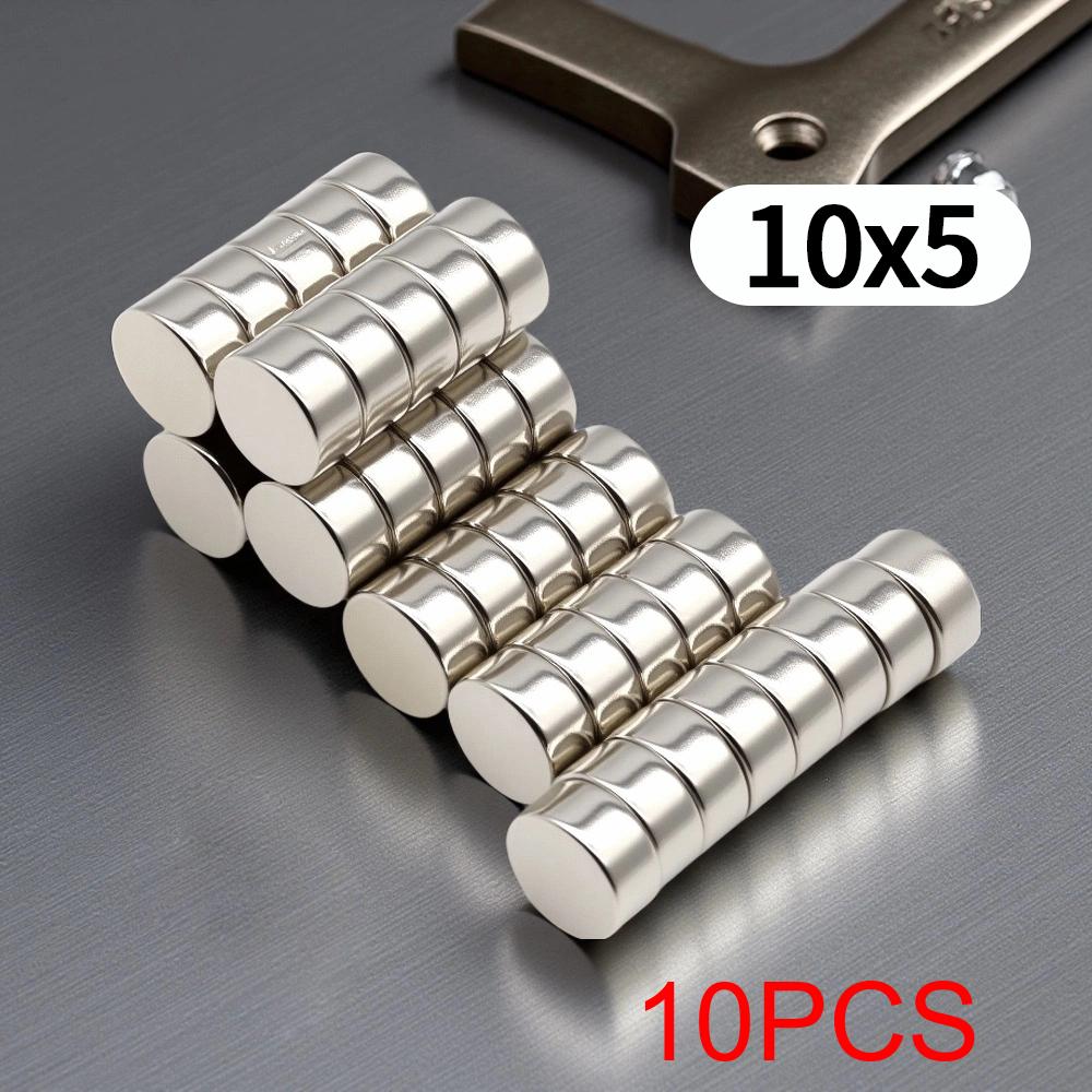 10X5MM магниты круглые для холодильника, для офисной доски, подходящие инструменты, для дома, рабочего места и т. д. 10*5