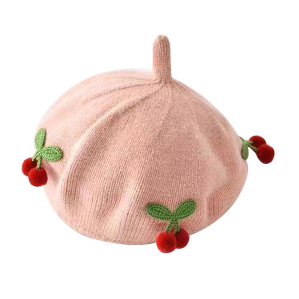 Knit Bonnet Kids Knitted Hats Fashion Autumn Winter Children Hat Newborn Toddler
