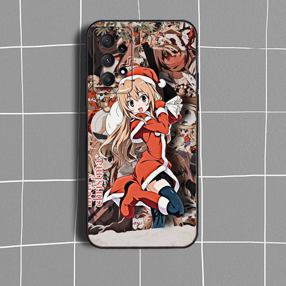 T-Taiga T-Toradora Aisaka Phone Case For Samsung Galaxy A73,31,32,72,41,53,52,71,22,5G,Note,J7,8,9 Soft Black Cover